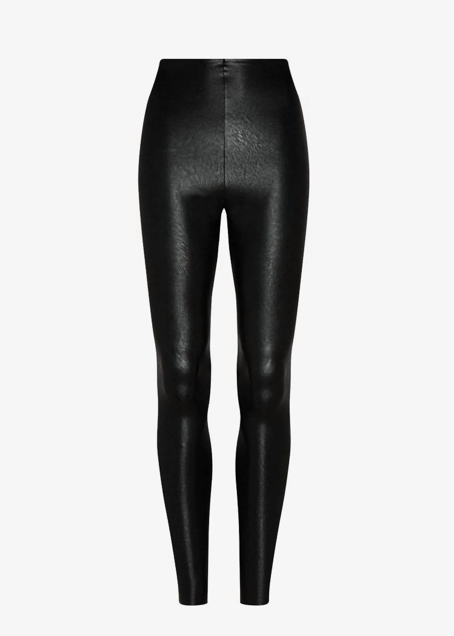Faux Leather Legging In Black