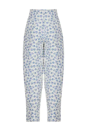 Floral Quilted Pants
