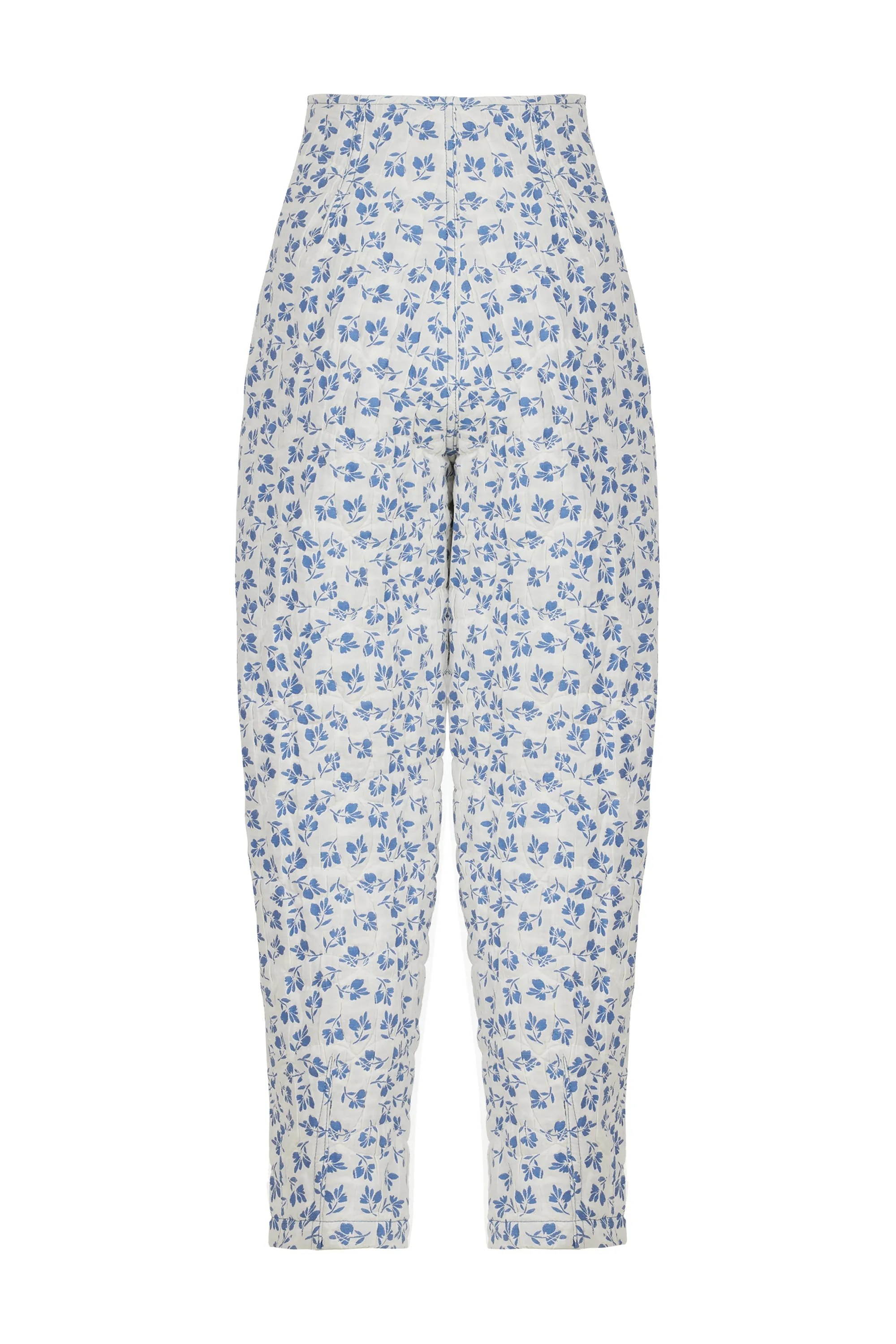 Floral Quilted Pants