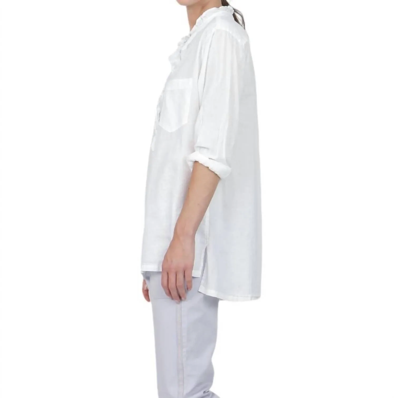 Florist Shirt In White