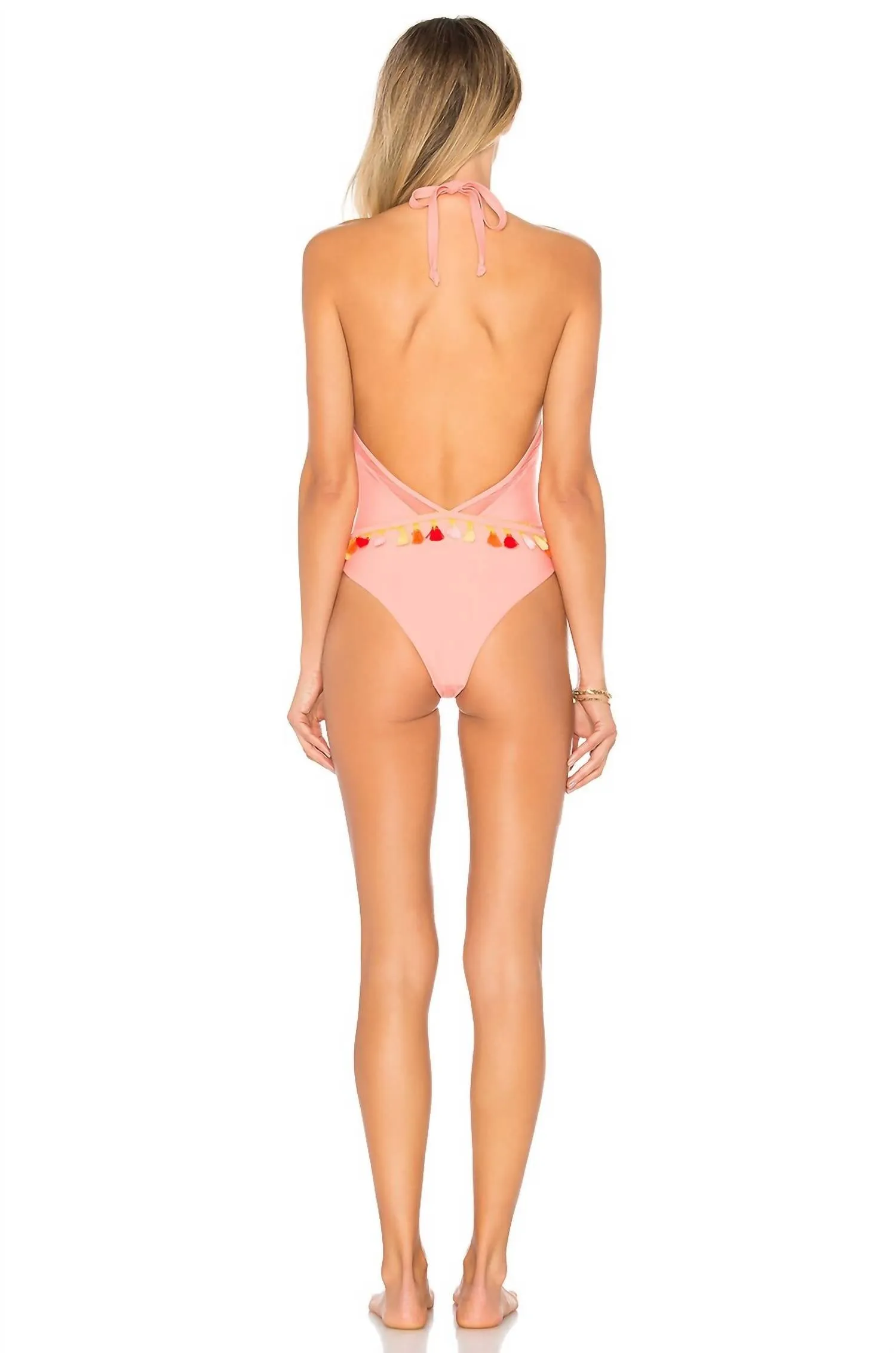 Frida One Piece Swimsuit In Terracotta