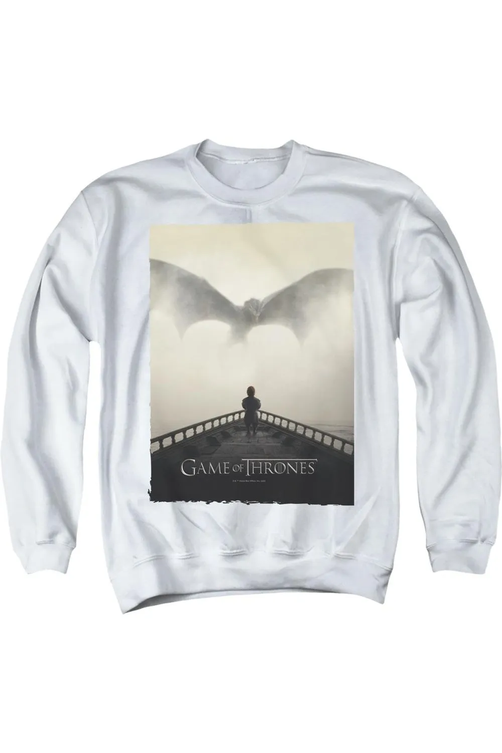 Game Of Thrones Dragon 3 Adult Crewneck Sweatshirt