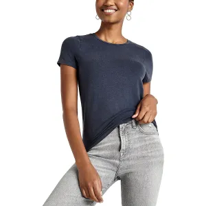 Genevieve Womens Crewneck Short Sleeve T-Shirt