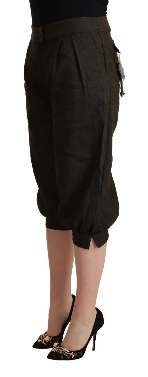 GF Ferre  Viscose Cropped Harem Women's Pants