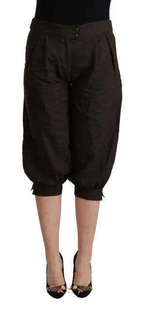 GF Ferre  Viscose Cropped Harem Women's Pants