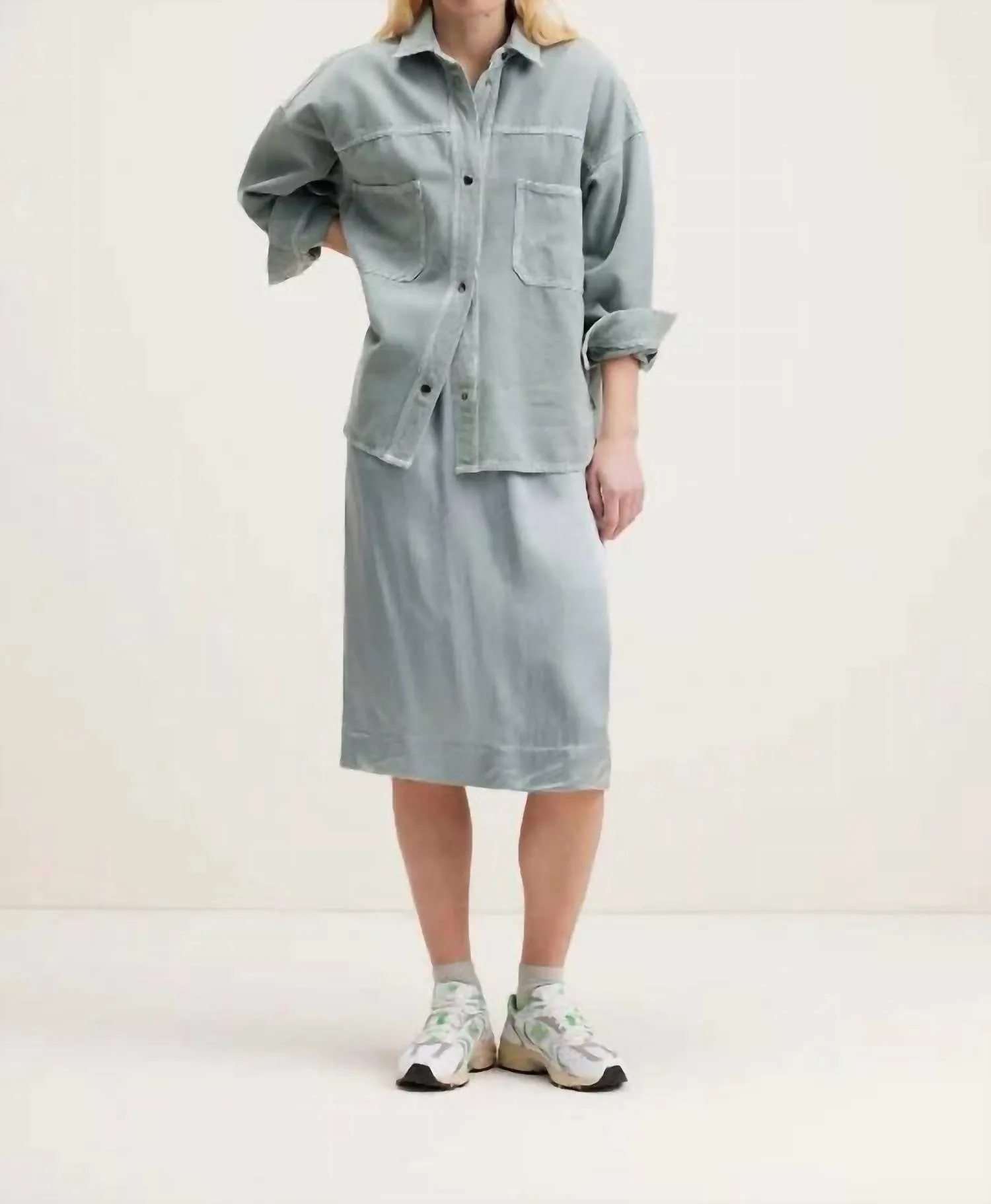 Guru Button Down In Lazuli