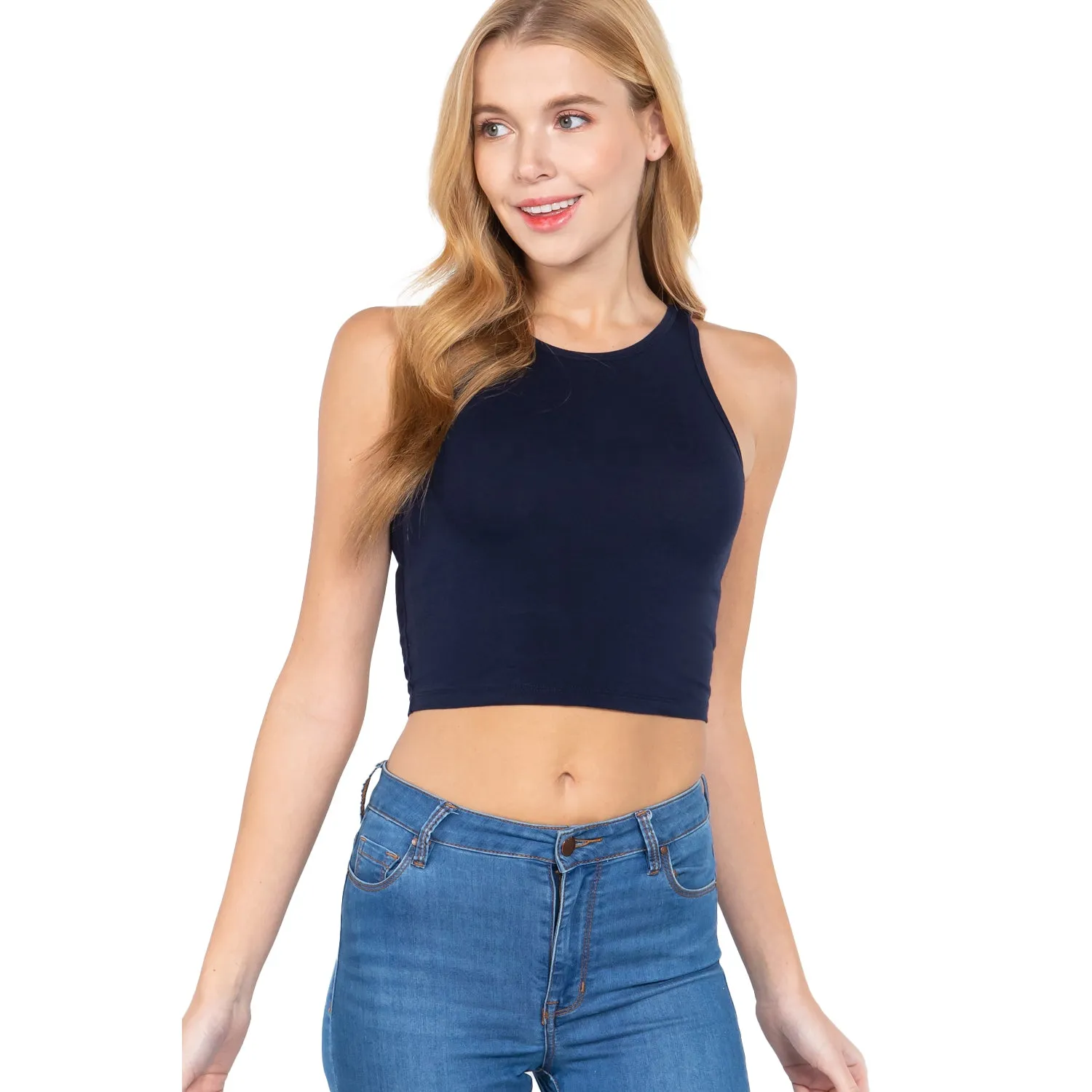 Halter Neck Crop Top
