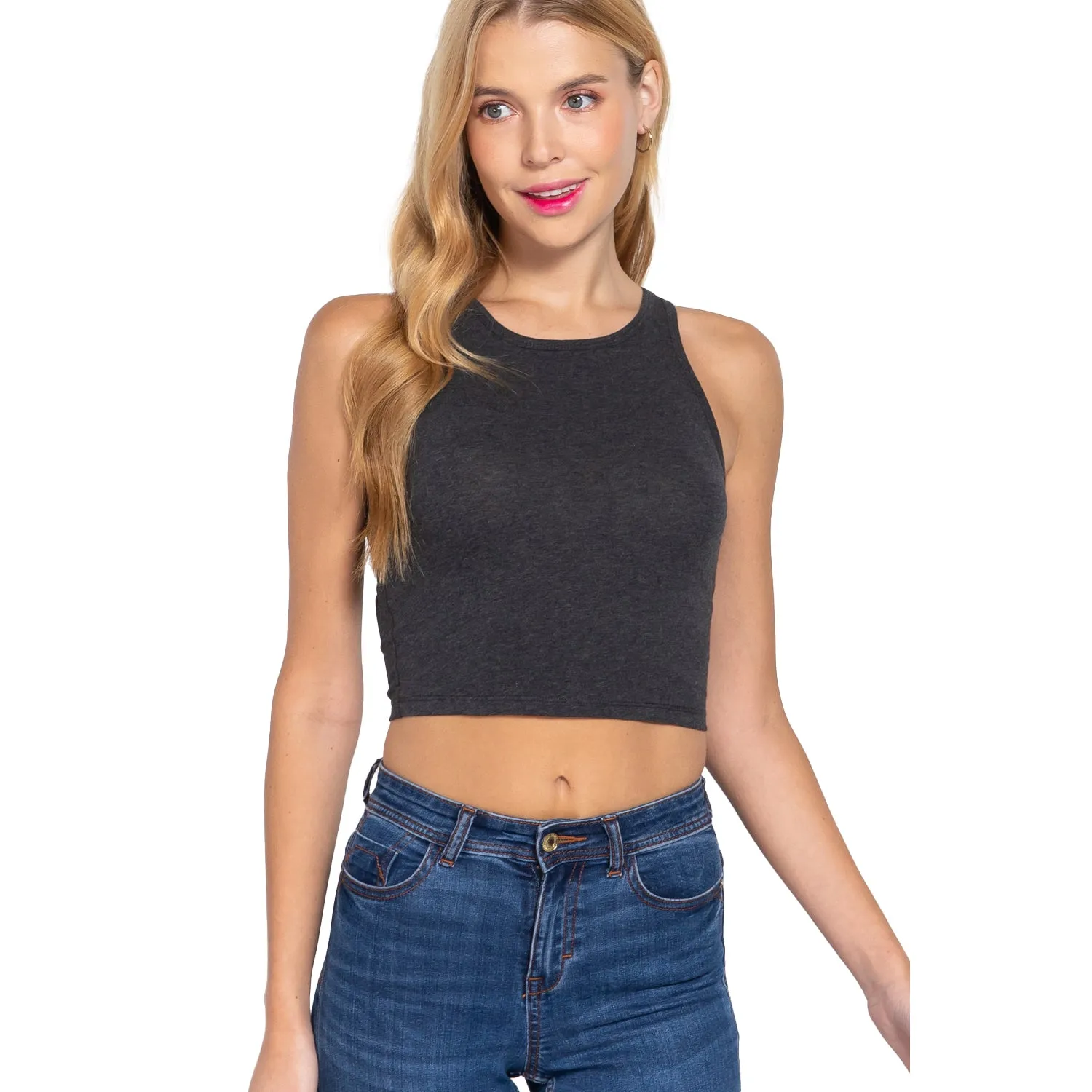 Halter Neck Crop Top