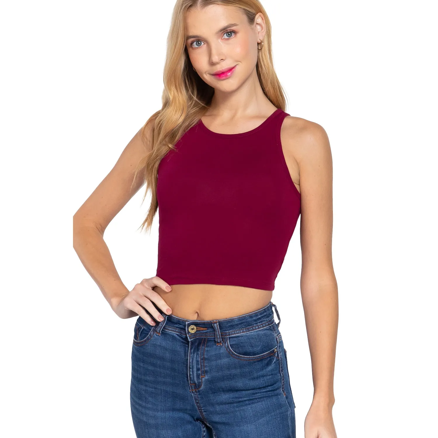 Halter Neck Crop Top