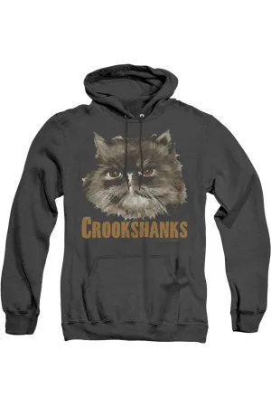 Harry Potter Crookshanks Adult Heather Hoodie / Hooded Sweatshirt