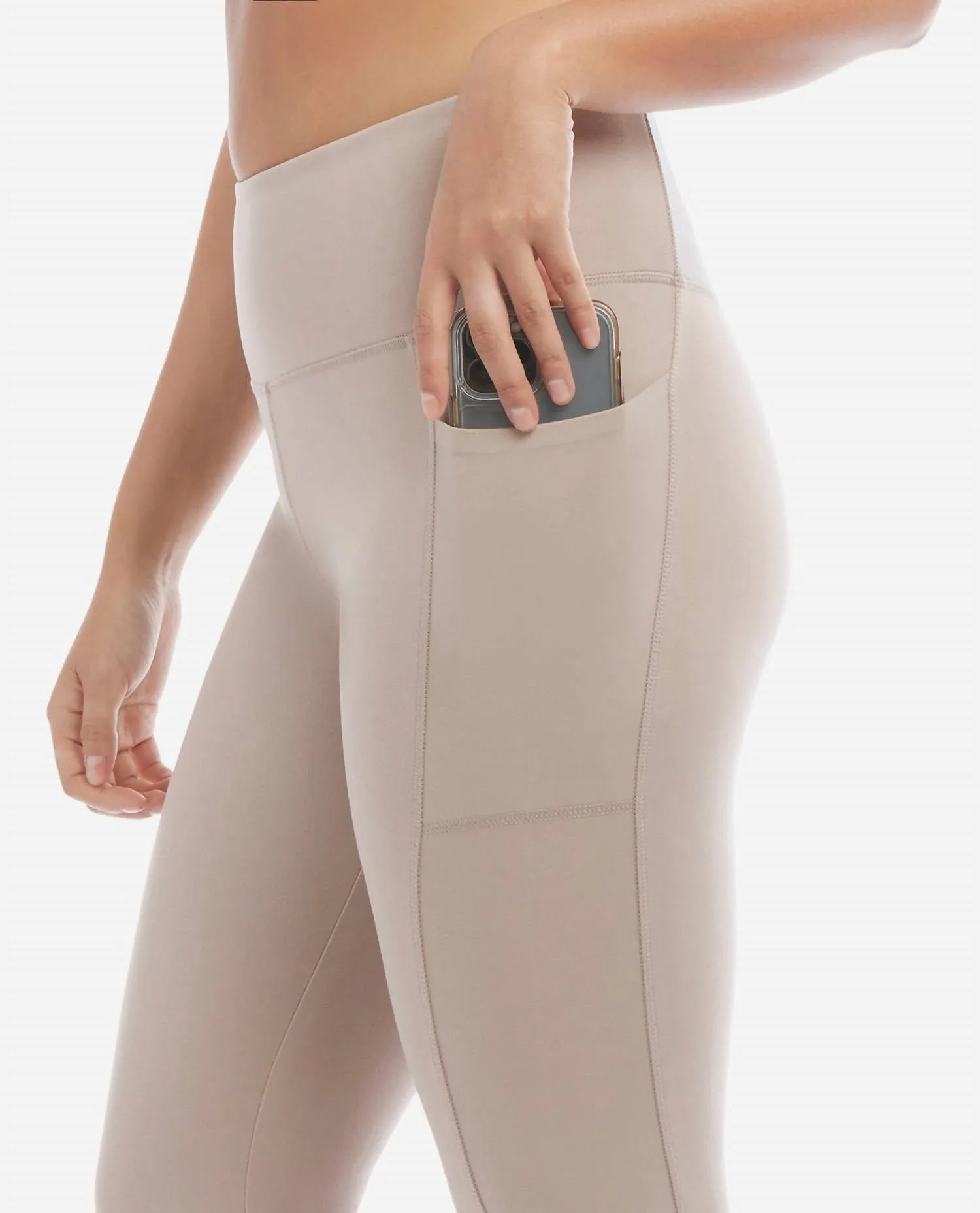 High Rise Bonded Leggings In Atmosphere