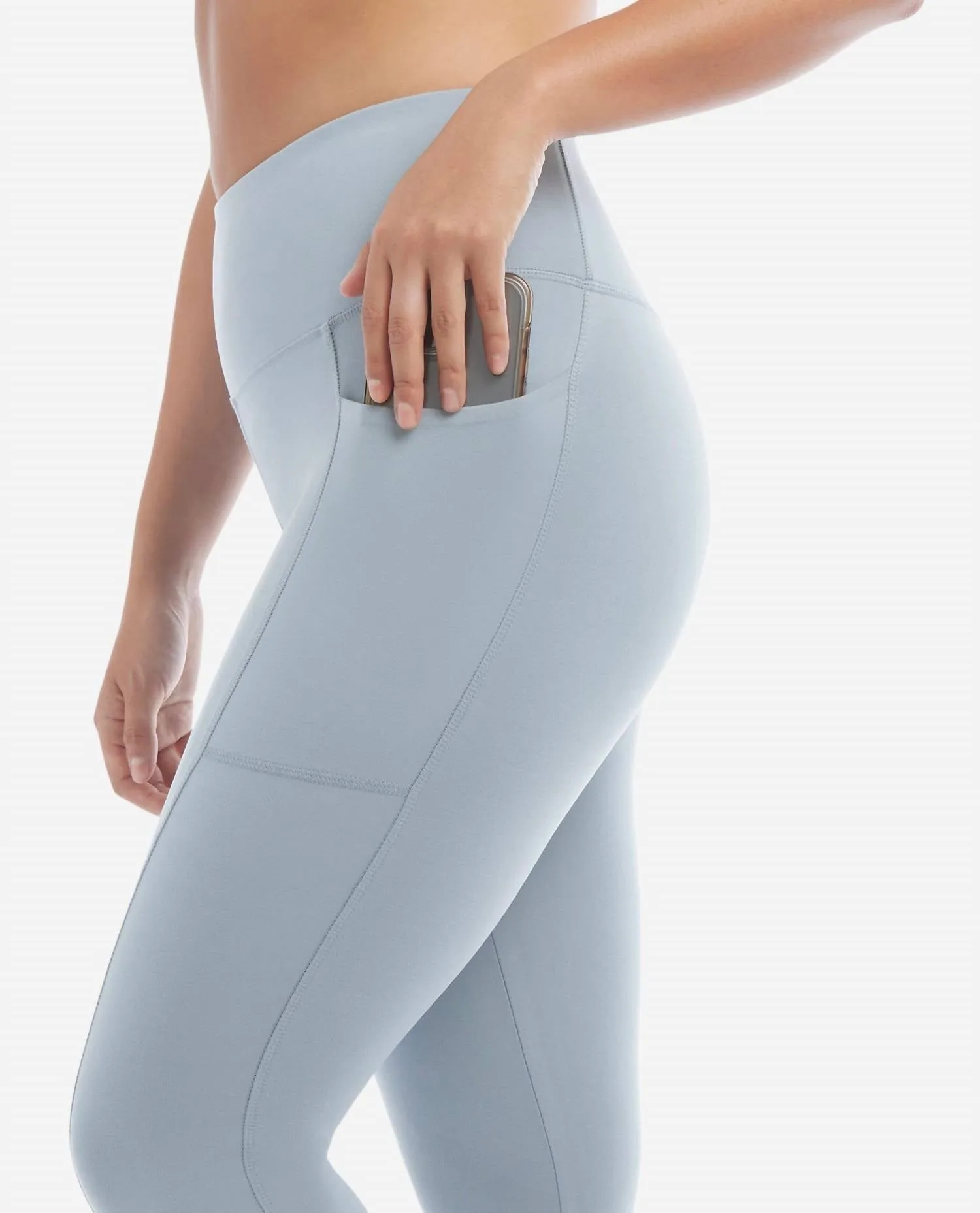 High Rise Bonded Leggings In Nebula
