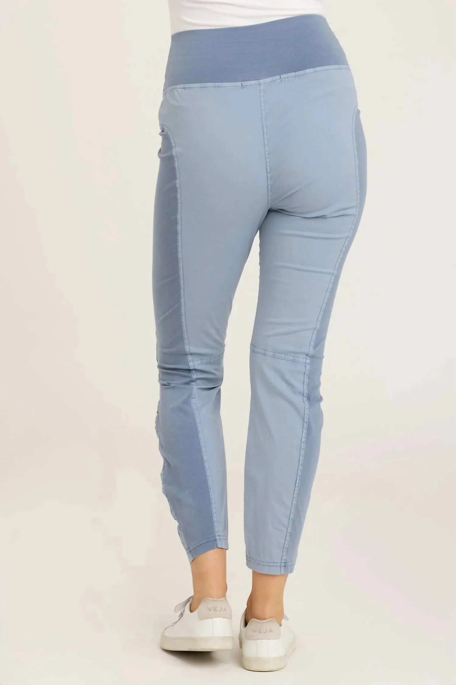 High Waist Penny Leggings In Orion Blue Pigment