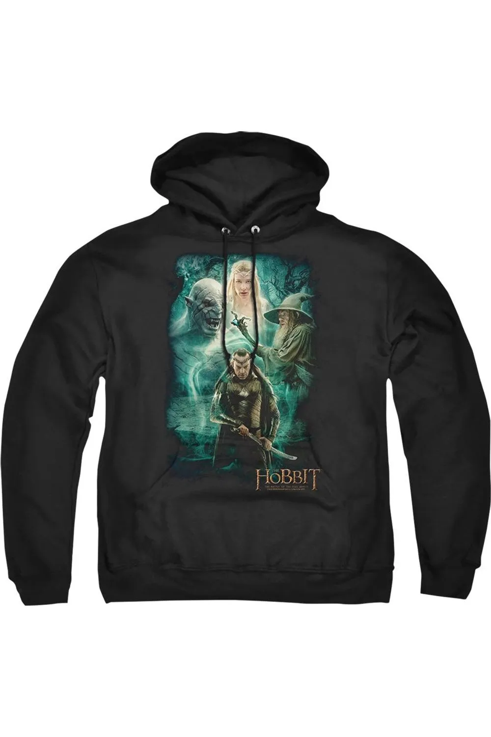 Hobbit Elronds Crew Adult Pull Over Hoodie / Hooded Sweatshirt