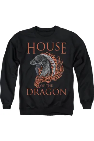 House Of The Dragon Hod Dragon Illustration Adult Crewneck Sweatshirt