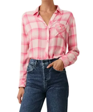 Hunter Shirt In Brave Pink