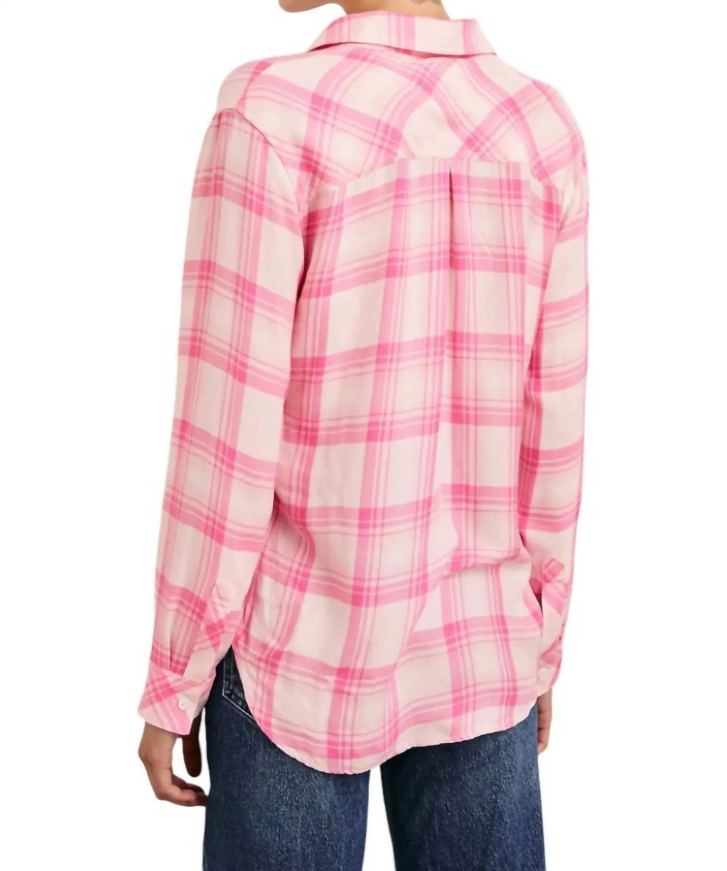 Hunter Shirt In Brave Pink