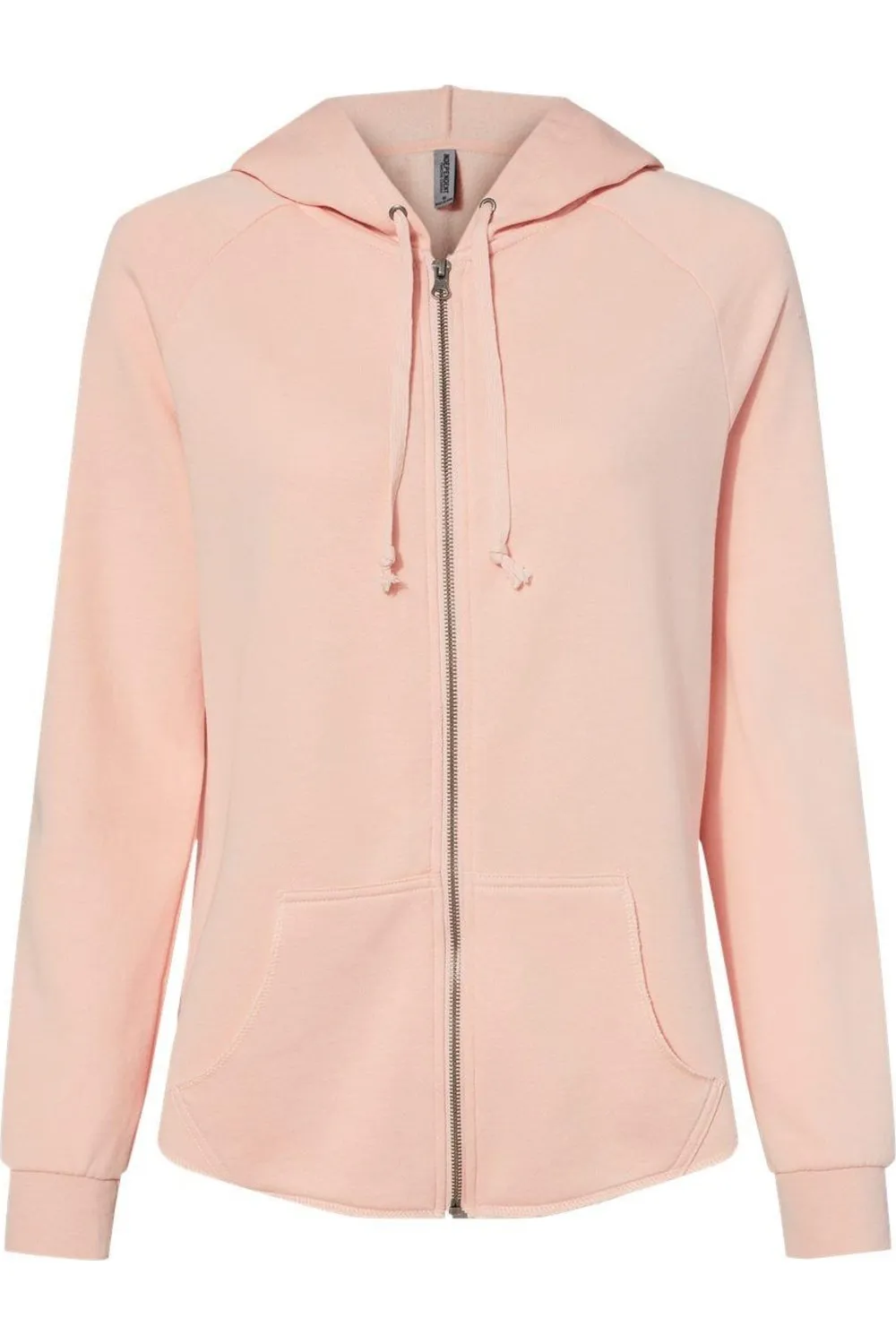 Independent Trading Co. Women´s California Wave Wash Full-Zip Hooded Sweatshirt