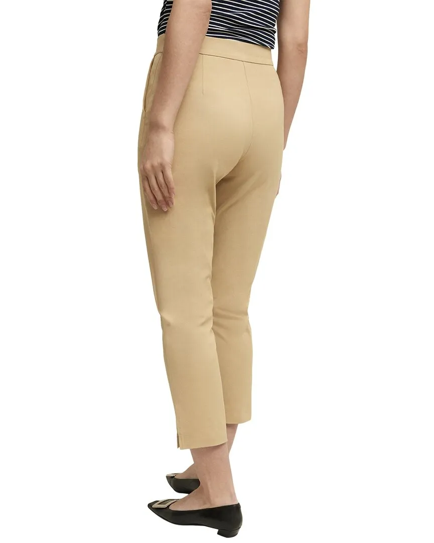Isaac Mizrahi Cropped Straight Leg Pant