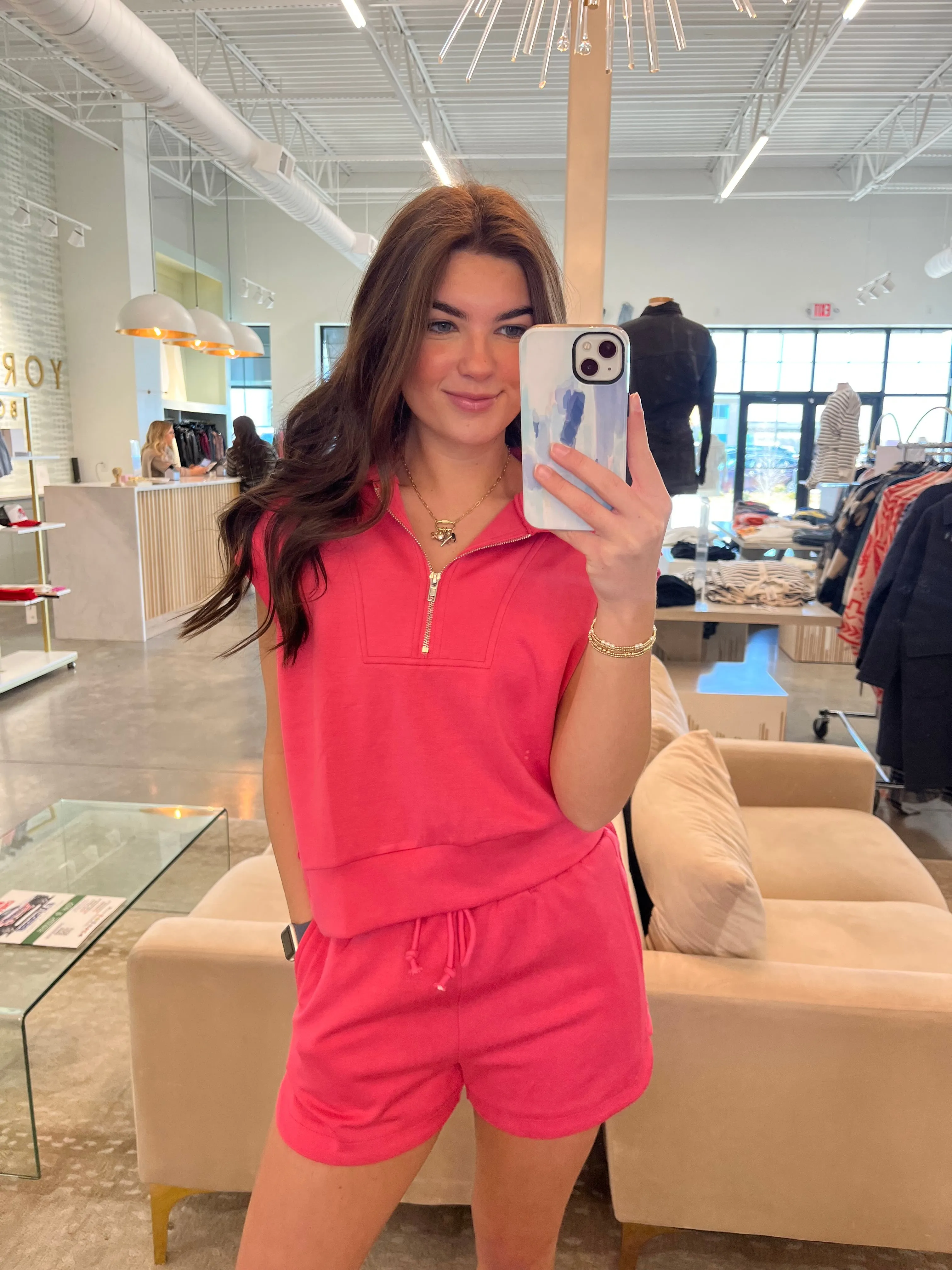 JAD SWEATSHIRT   SHORT SET