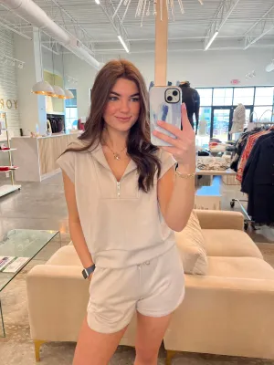 JAD SWEATSHIRT   SHORT SET