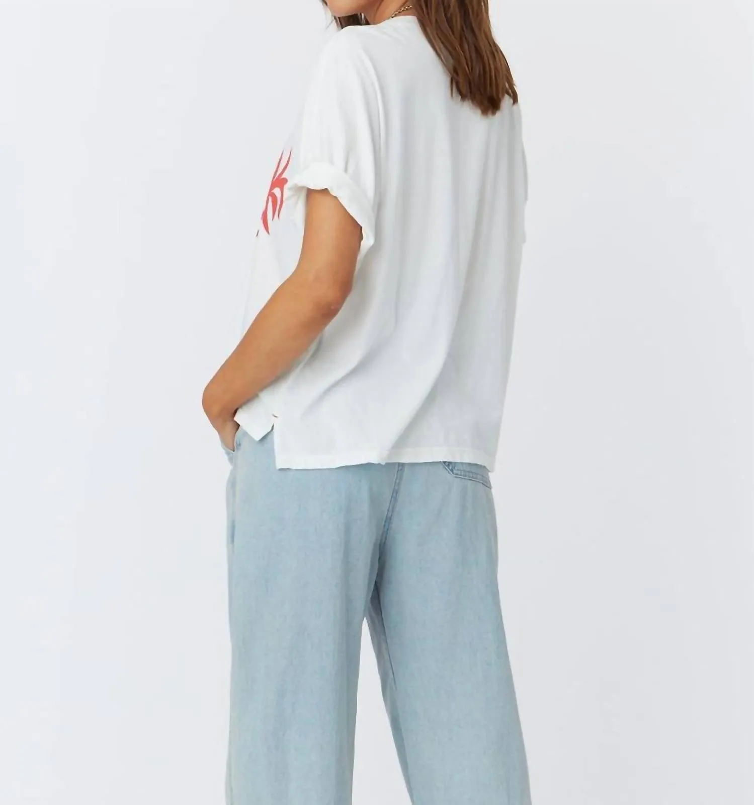 Jax Tee In White