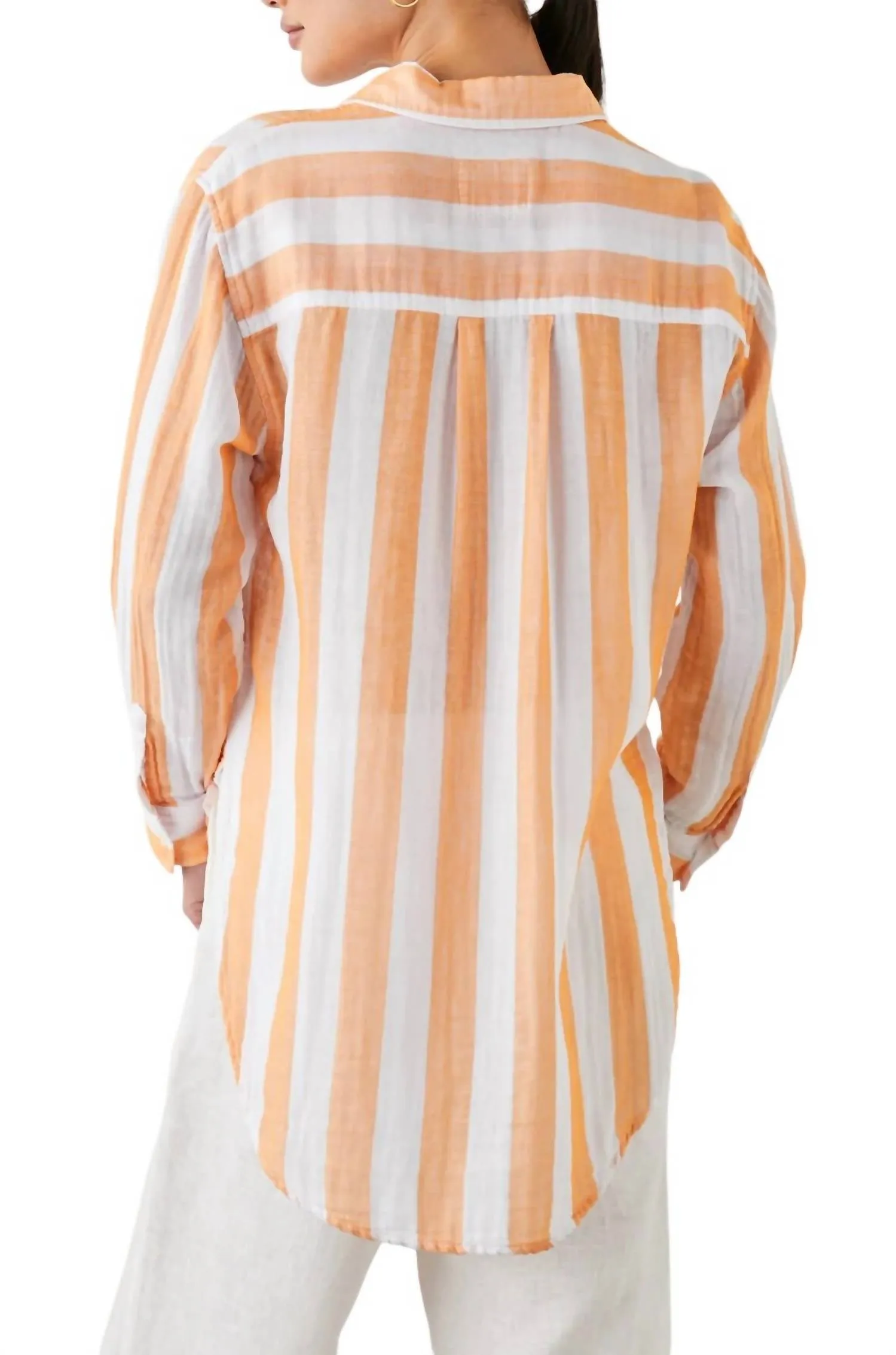 Jaylin Shirt In Ortona Stripe