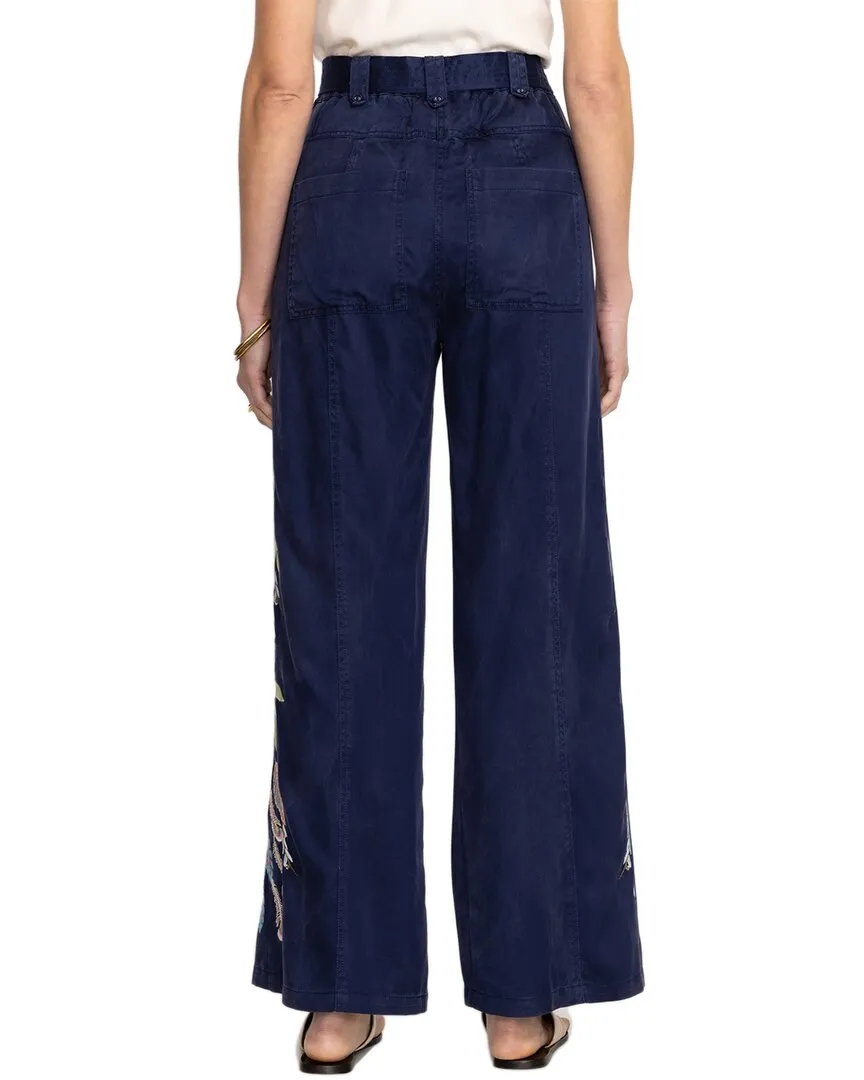 Johnny Was Amika Belted Wide Leg Pant