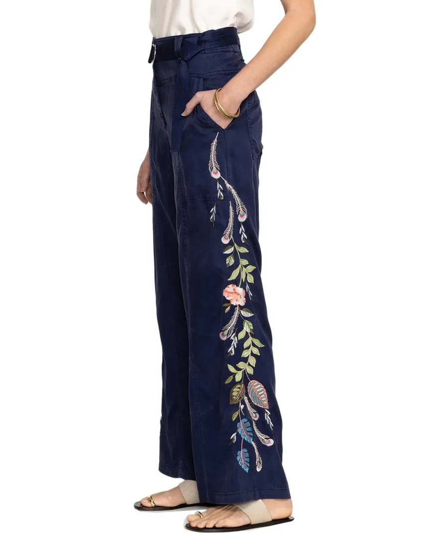 Johnny Was Amika Belted Wide Leg Pant