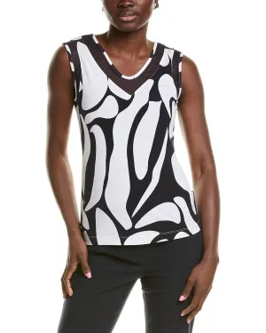 Joseph Ribkoff Mesh Trim Tank