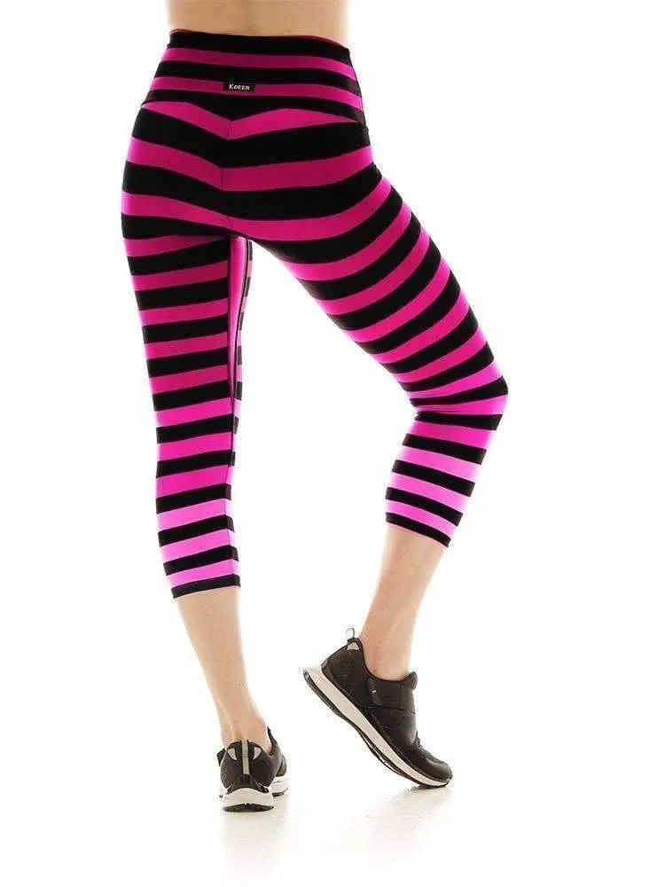 K-Deer Capri in Laura Stripe