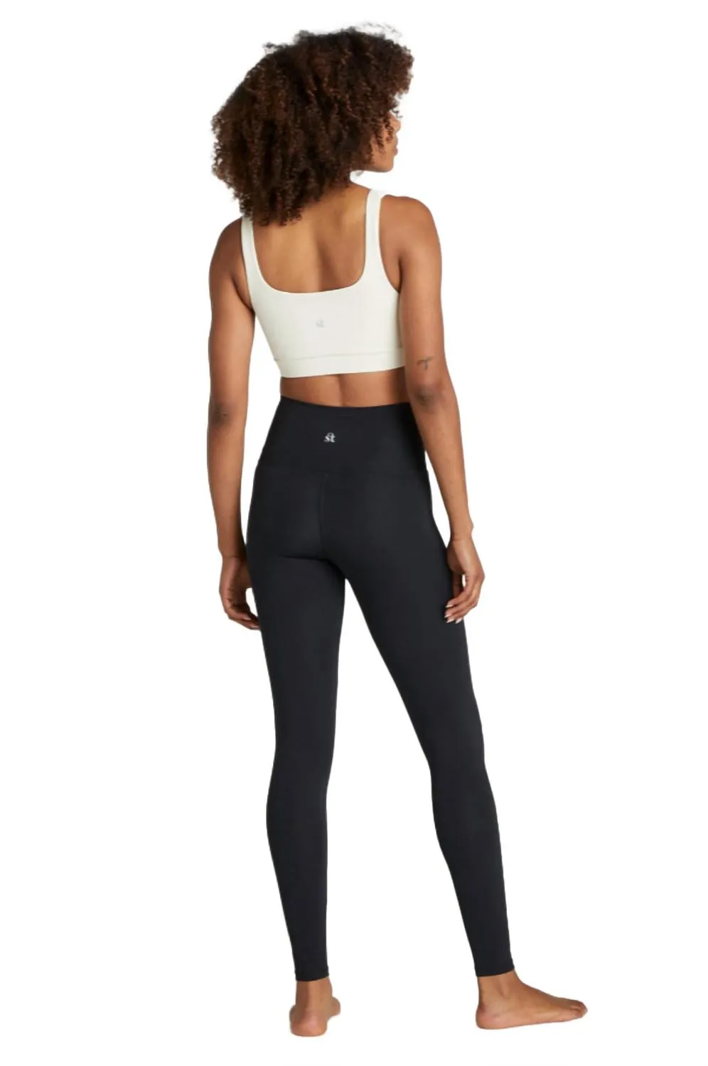 Kennedy Legging In Black/ Off-White