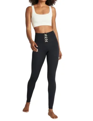 Kennedy Legging In Black/ Off-White