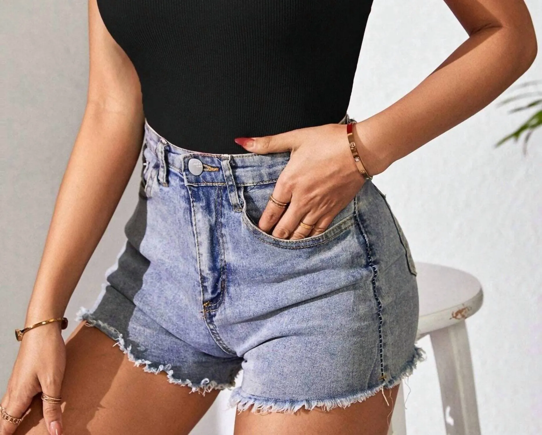 Knitted Suspender Sleeveless Bodysuit In Black