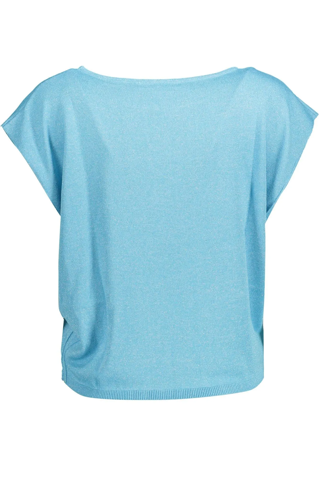 Kocca Chic Sleeveless Boat Neckline Women's Top