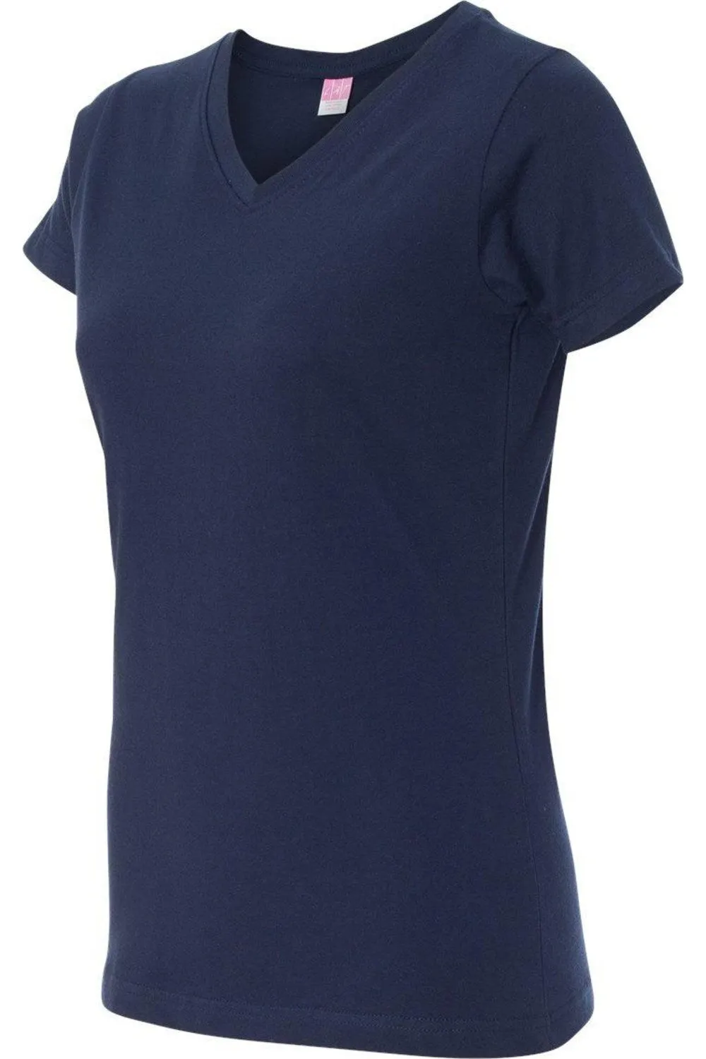 LAT Women´s V-Neck Fine Jersey Tee