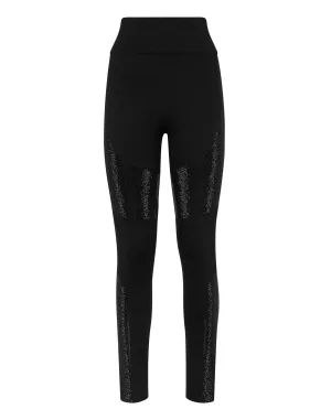 Leggings with Crystals