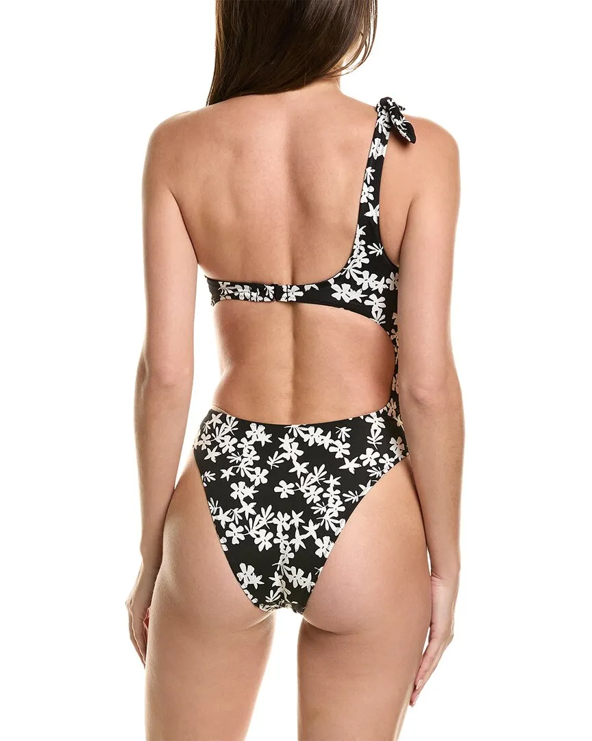 Lemlem One-Shoulder One-Piece