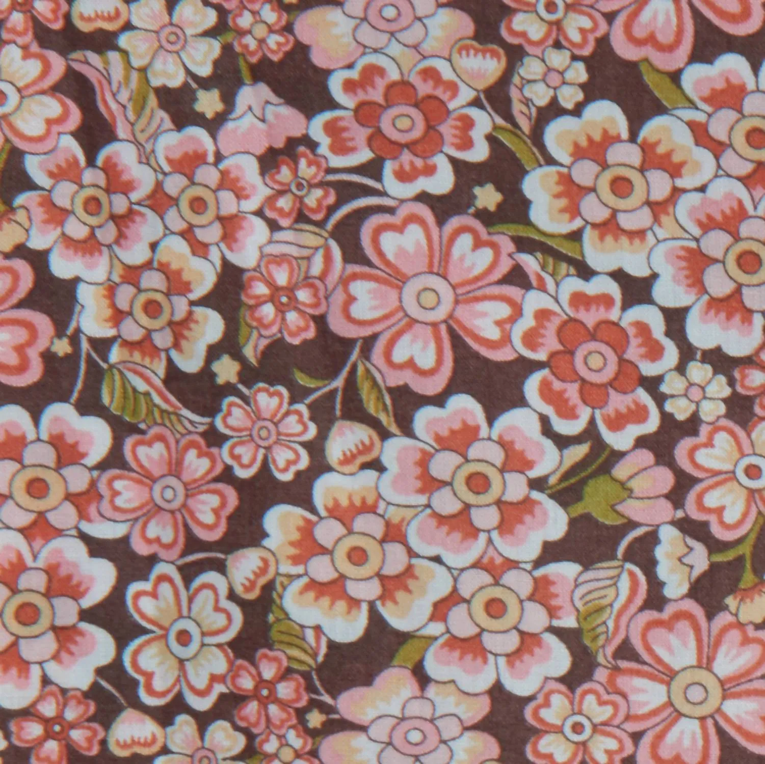 Liberty Print Floral Cotton Classic Short Pj Set In Anoki Rose