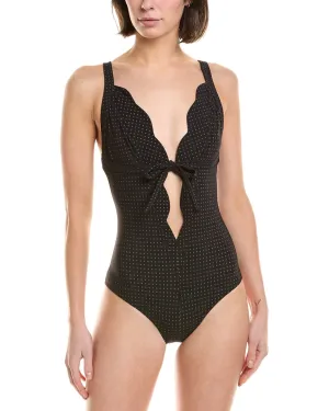 Lis Marie Fernandez Scallop Bow Maillot One-Piece