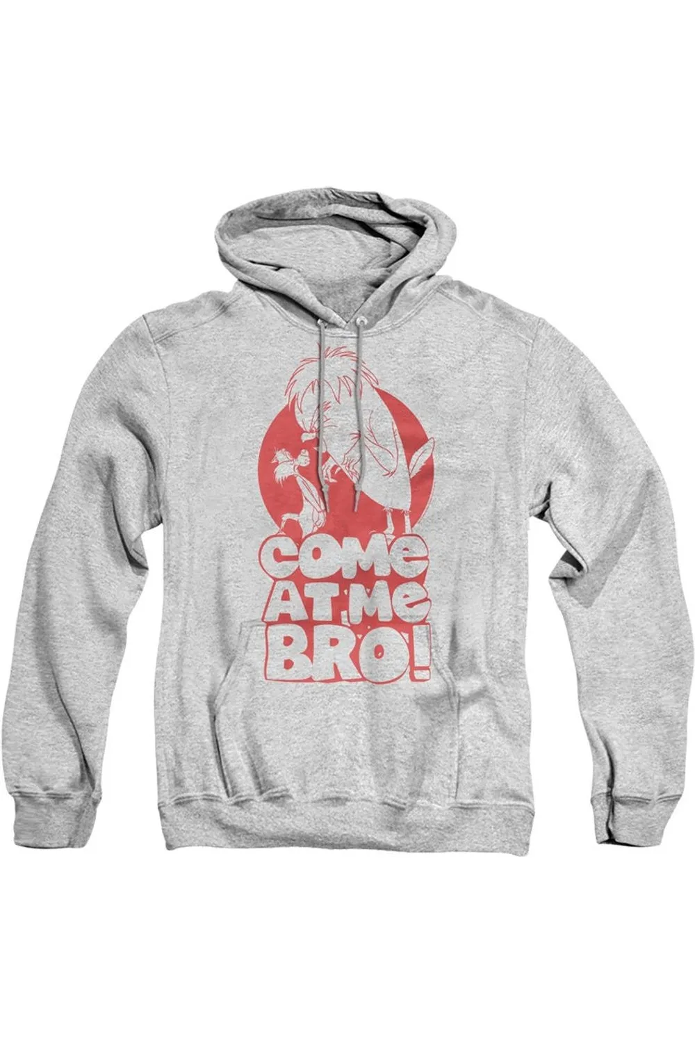 Looney Tunes Come At Me Adult Pull Over Hoodie / Hooded Sweatshirt