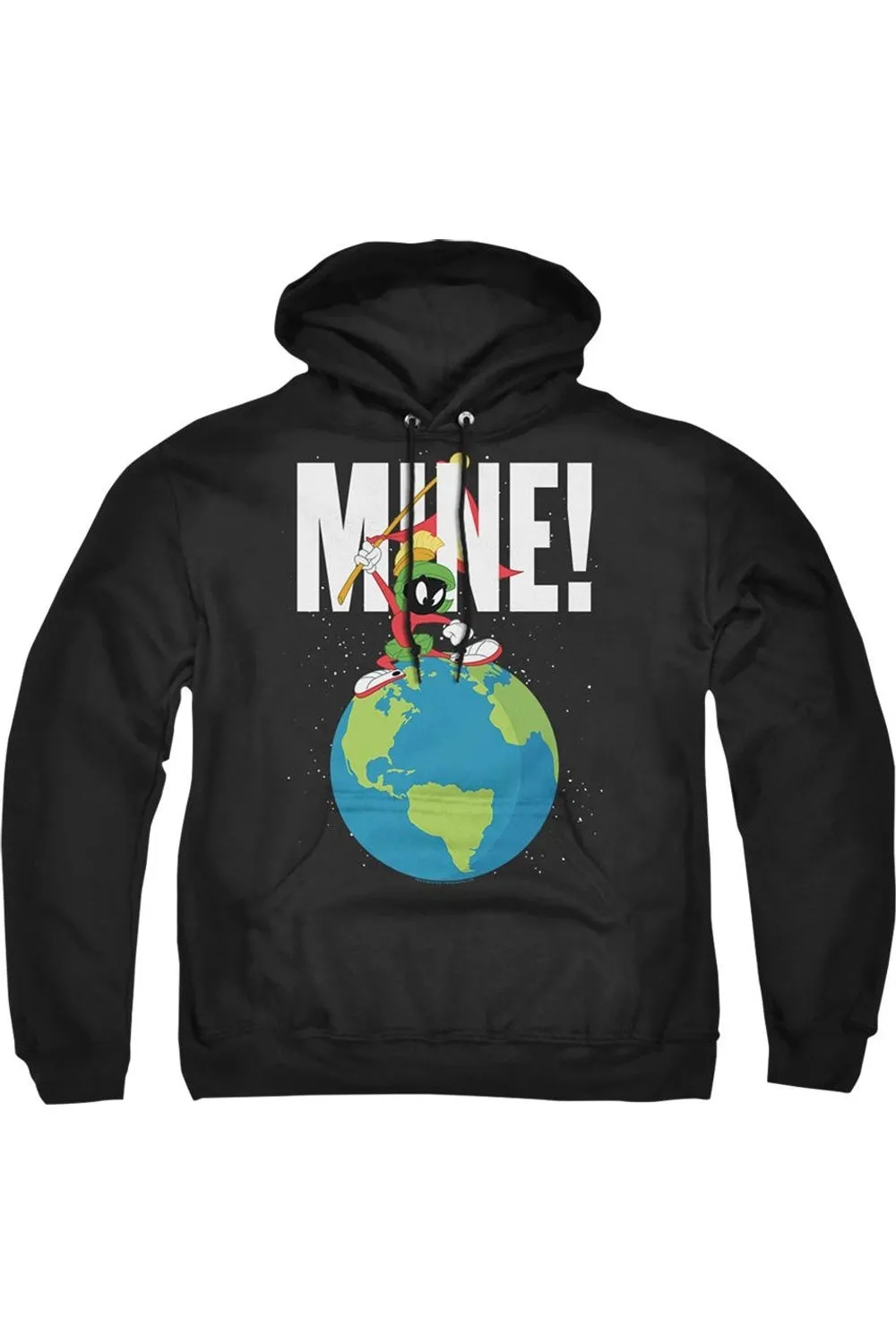Looney Tunes Mine Adult Pull Over Hoodie / Hooded Sweatshirt