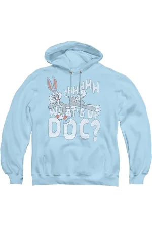 Looney Tunes Whats Up Adult Pull Over Hoodie / Hooded Sweatshirt