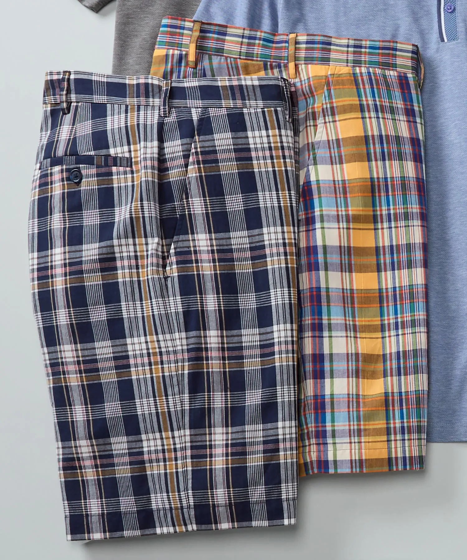 Madras Plaid Shorts