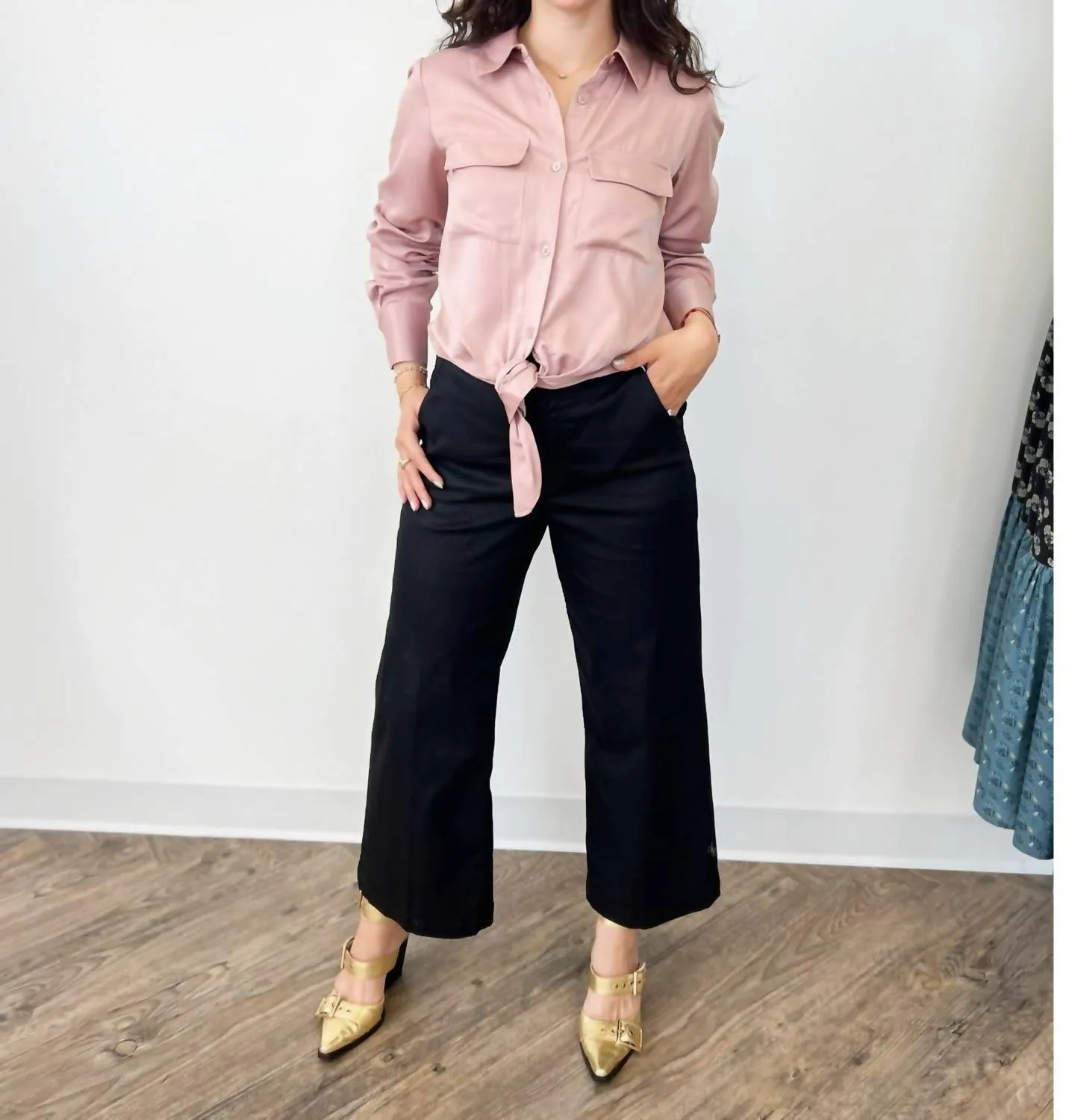 Maryam Shirt In Dusty Pink