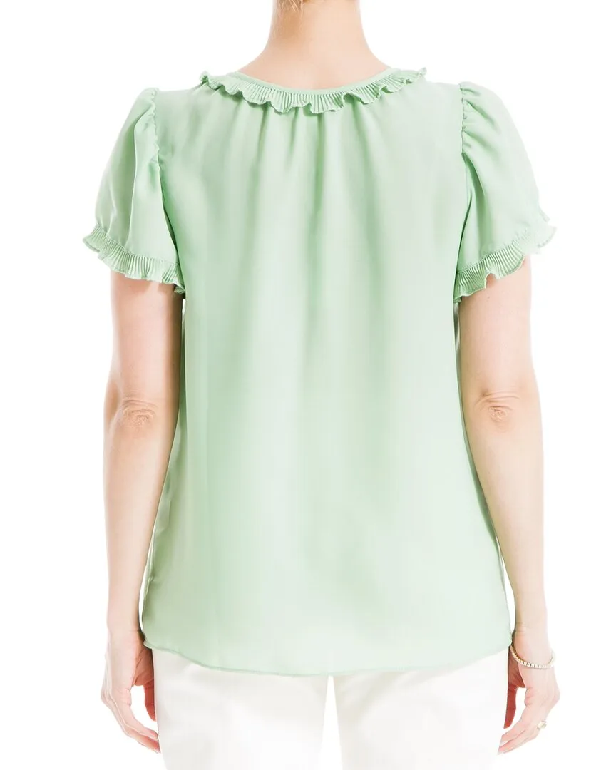 Max Studio V Neck Blouse