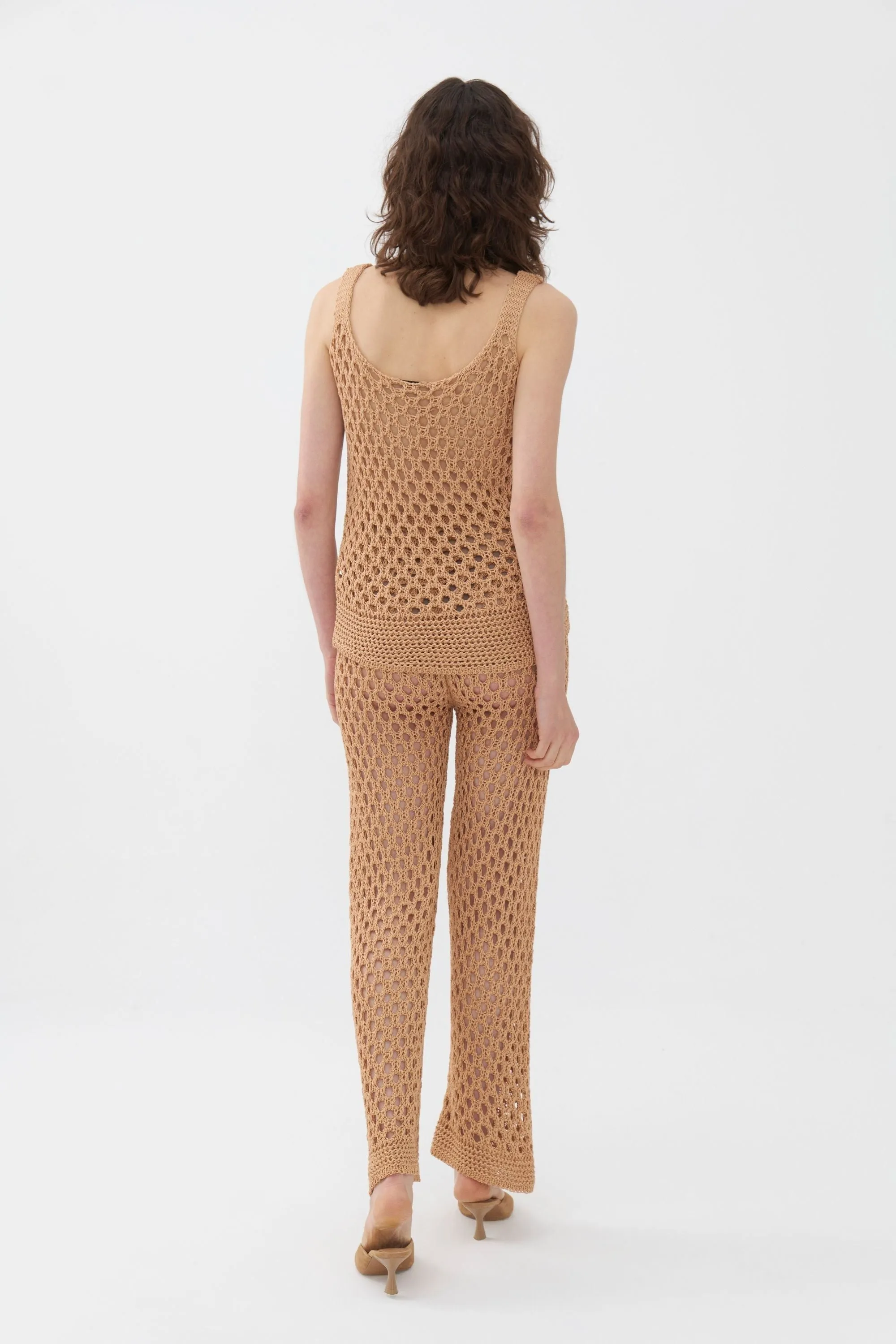 Mesh Knit Pants