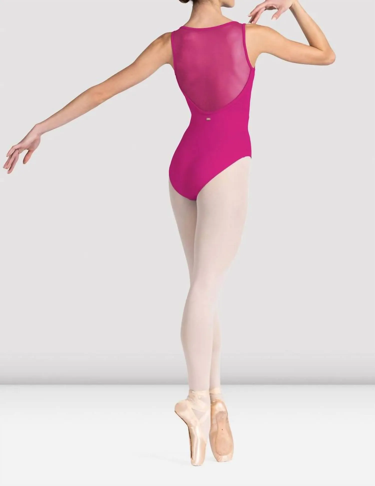 Mirella Miami Tank Leotard In Electric Pink