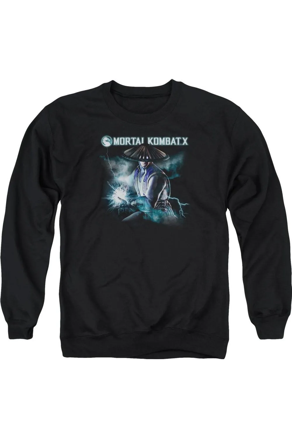 Mortal Kombat X Raiden Adult Crewneck Sweatshirt