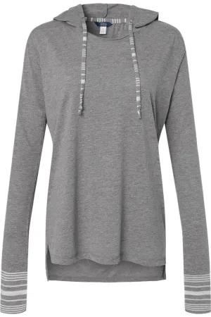 MV Sport Women´s Heathered Jersey Hooded Tunic